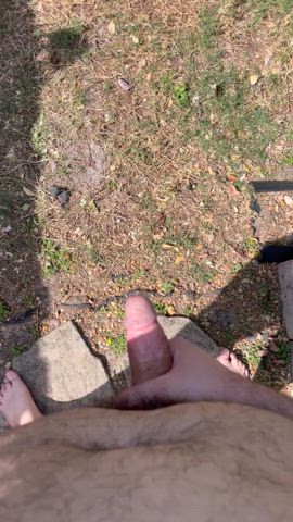 A Nice Backyard Piss (19M)