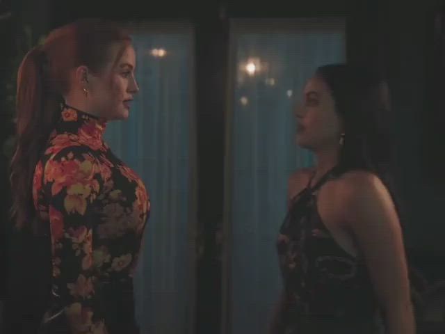 Camila Mendes Kissing Madelaine Petsch