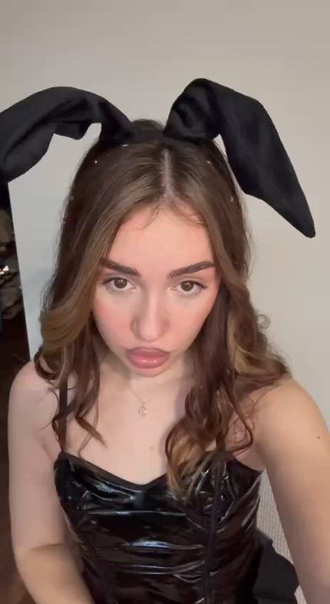 bunny dildo onlyfans sucking blowjobs gif