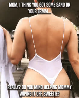 big ass caption cheating mom son gif