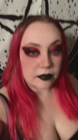 bbw fansly goth gif