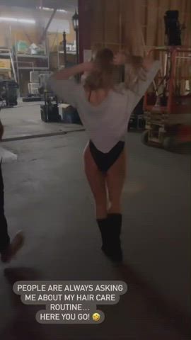 Ass Julianne Hough Spandex gif