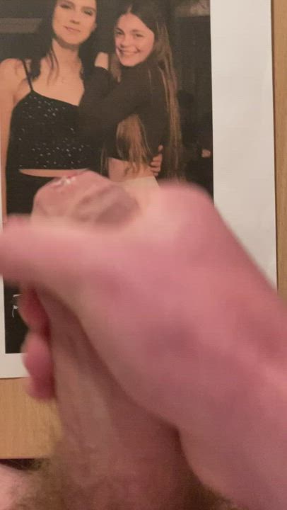 Cum Teen Tribute gif