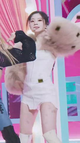 asian cute pale thighs gif