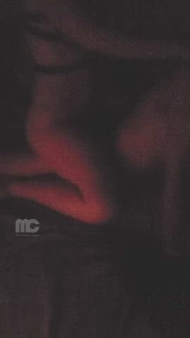 Very short (and dark--sorry!) video of me riding a stranger at the sex club, just