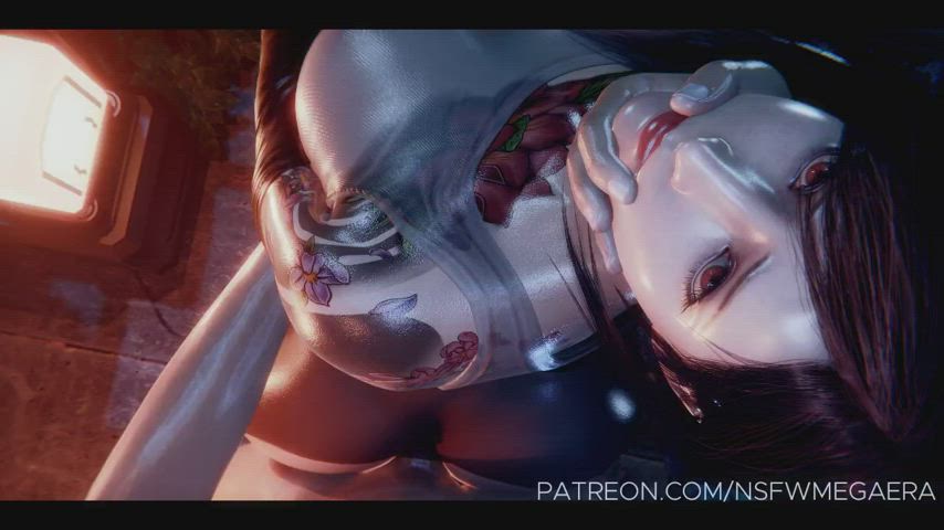 3d hentai nsfw rule34 sfm tifa lockhart gif