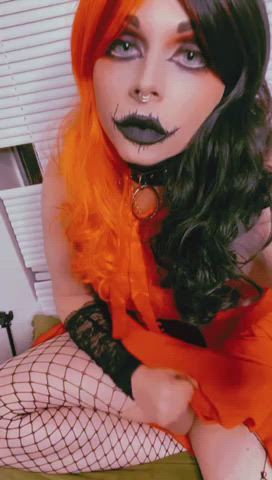 Goth cum