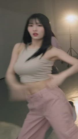 asian big tits solo gif