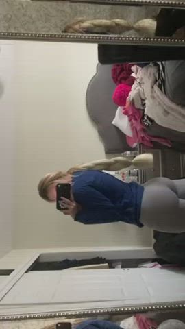 ass blonde tiktok gif