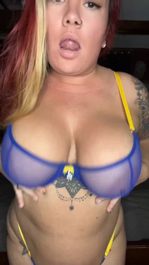 When are you going to get these tits bouncing? 