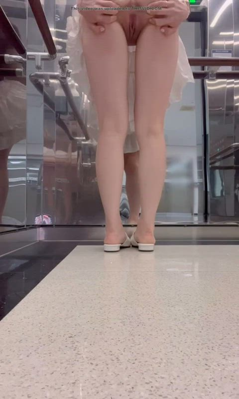 Risky elevator flashing