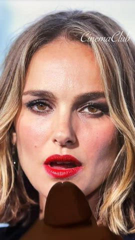 celebrity cum cumshot natalie portman tribute gif