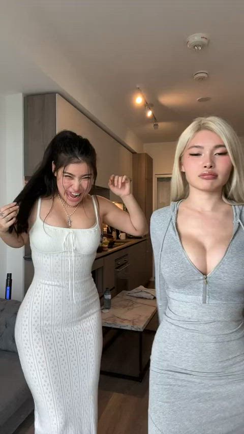 Asian Dancing TikTok Porn GIF by anfonyl