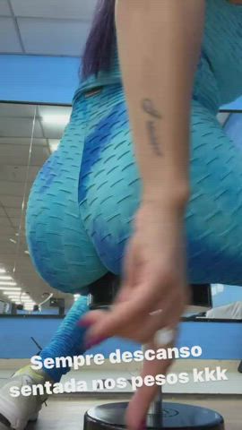 ass brazilian public gif