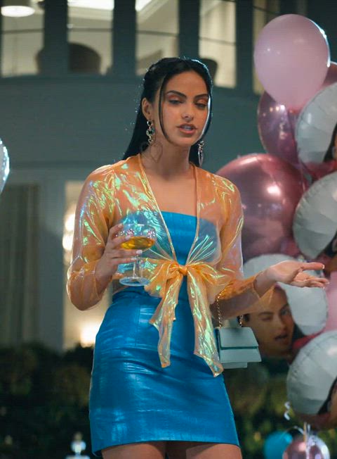 camila mendes celebrity dress female gif