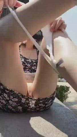 Ass Mask Outdoor Pussy Lips gif