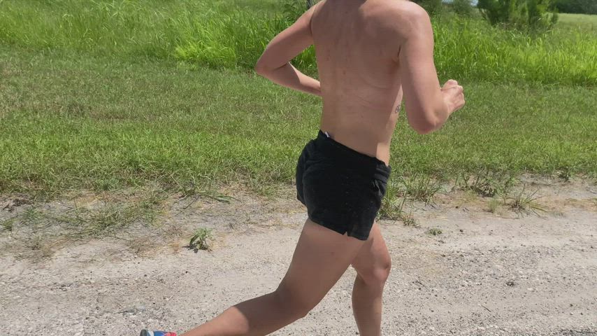 Topless is the best kind of running