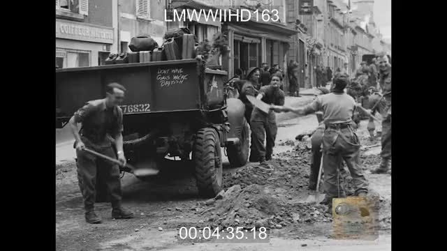 British troopers have a message for the French ladies