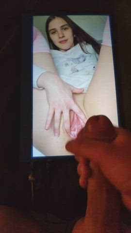 Cum Cumshot Tribute gif