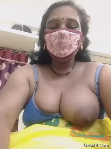 Tamil 💋hot 😍bhabhi show her 😘boobs full video