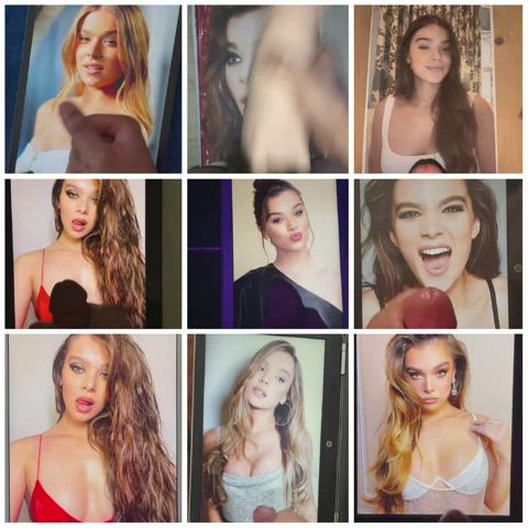 celebrity cum hailee steinfeld masturbating tribute gif