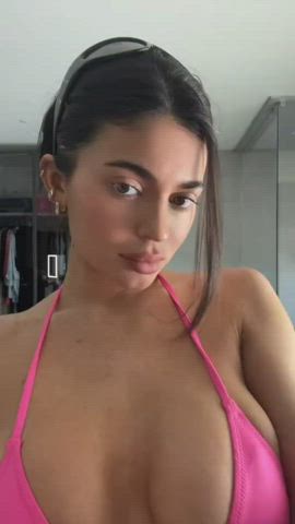 Kylie Jenner got me pumping all day. Should I shoot my cum down my own throat for
