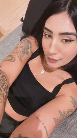 boobs latina tits hot-girls-with-tattoos gif