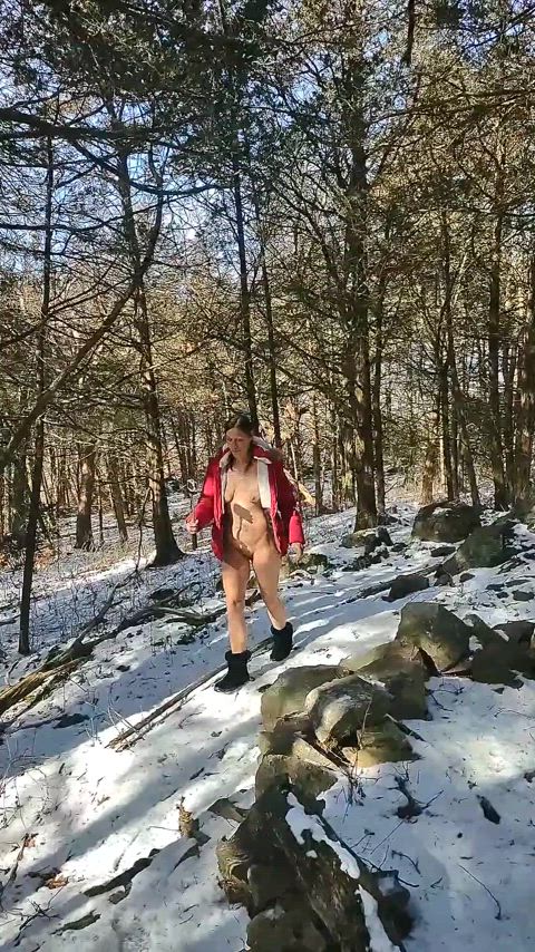 Midwest nude hike