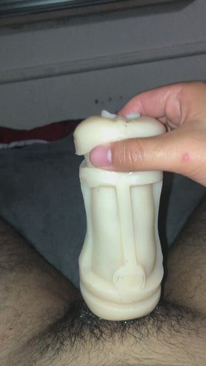 Creamy Cum Toy gif