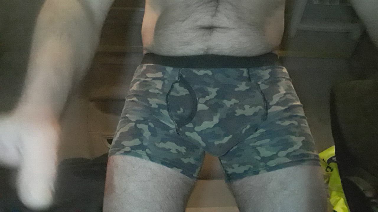 As there camouflage I may as well take them off ? [M]