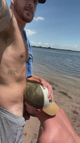 big dick blowjob gay public gif