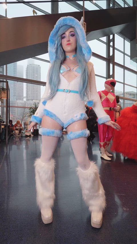 cosplay costume egirl fansly monster girl onlyfans tiktok nsfw-cosplay gif