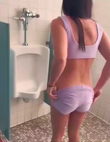 pee peeing toilet gif