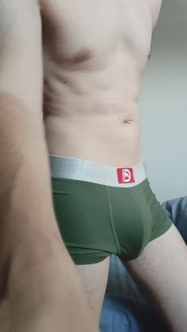 big dick underwear undressing gif