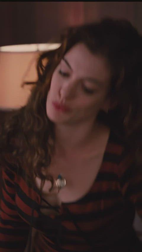 anne hathaway celebrity cute sensual gif