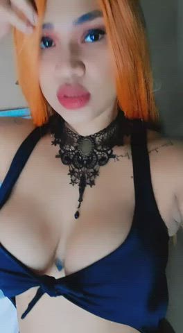 BDSM Big Ass Big Tits Curvy Mistress Redhead gif