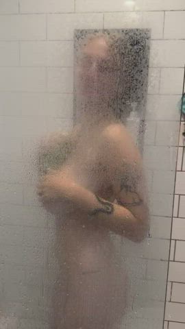 angel youngs big tits shower gif