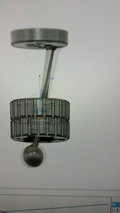 First idea for a variable displacement mechanical vibe linkage (orbital, not linear)