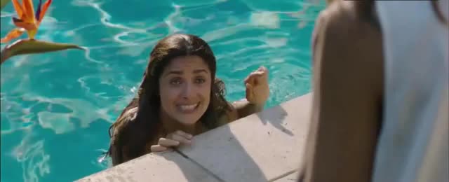 Salma Hayek Pool