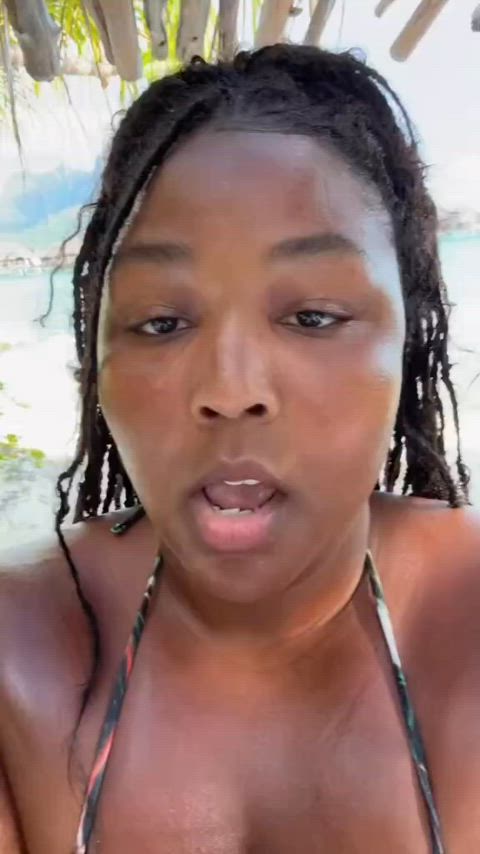 bbw big ass big tits bikini celebrity ebony sexy gif