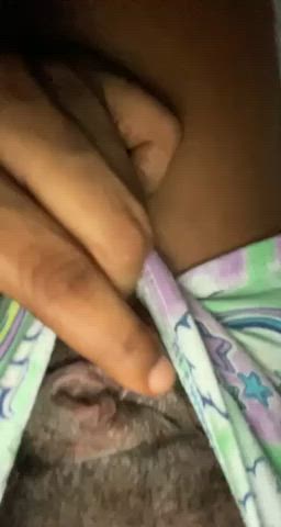 African American Amateur Ebony Edging Exhibitionist Homemade Pussy Lips gif