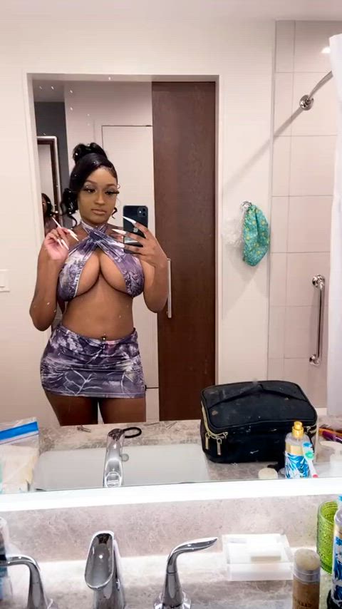 boobs ebony tits gif