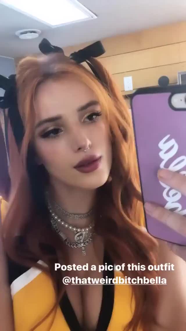 Bella Thorne - Instagram Story, 10/18/2019