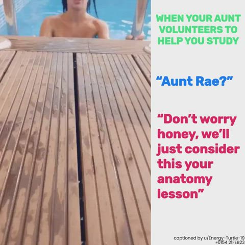 [Aunt] When Your Aunt Volunteers to Help You Study