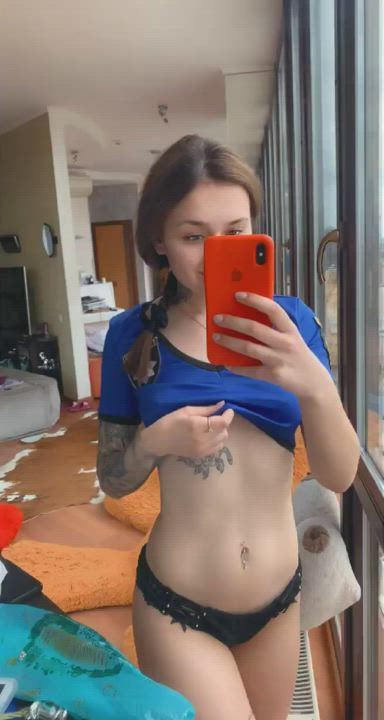 Amateur Babe Homemade gif