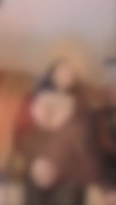 BBW Hotwife Huge Tits gif