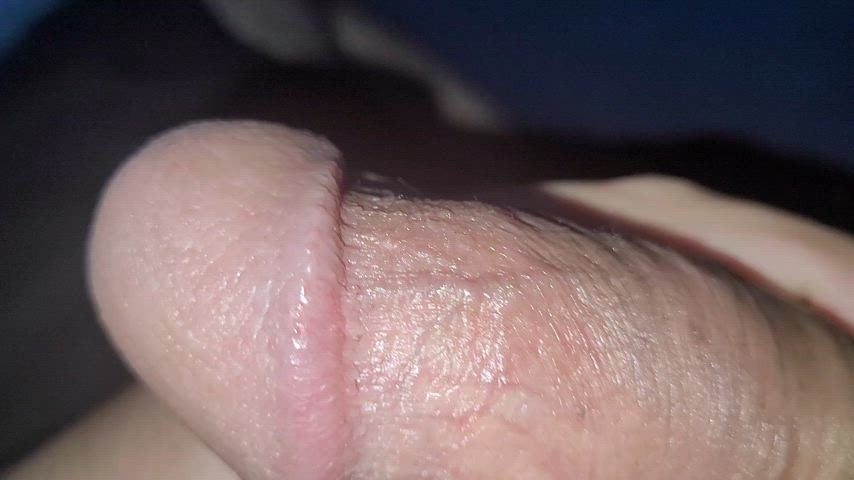 foreplay foreskin precum gif