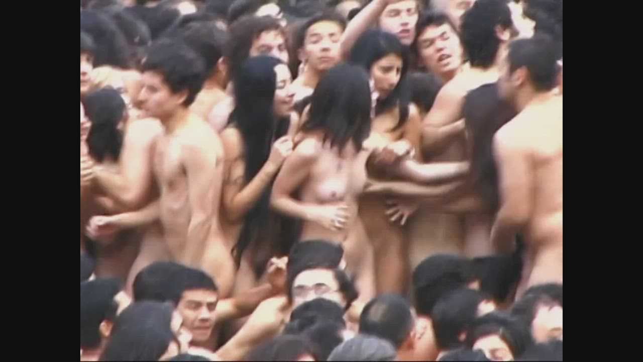 Latina Naked Nudist Public gif