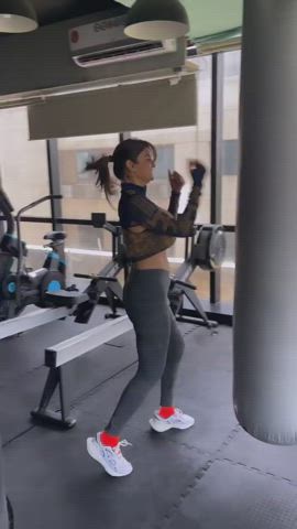 Big Tits Jiggling Sport gif