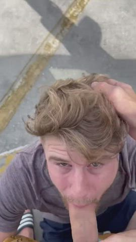 blowjob gay outdoor pov gif